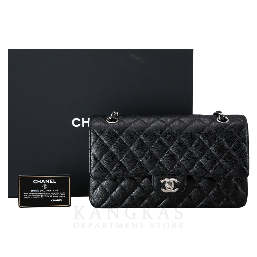 CHANEL(USED)샤넬 캐비어 클래식 미듐 플랩백