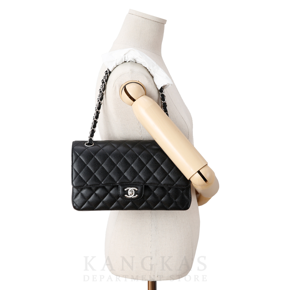 CHANEL(USED)샤넬 캐비어 클래식 미듐 플랩백