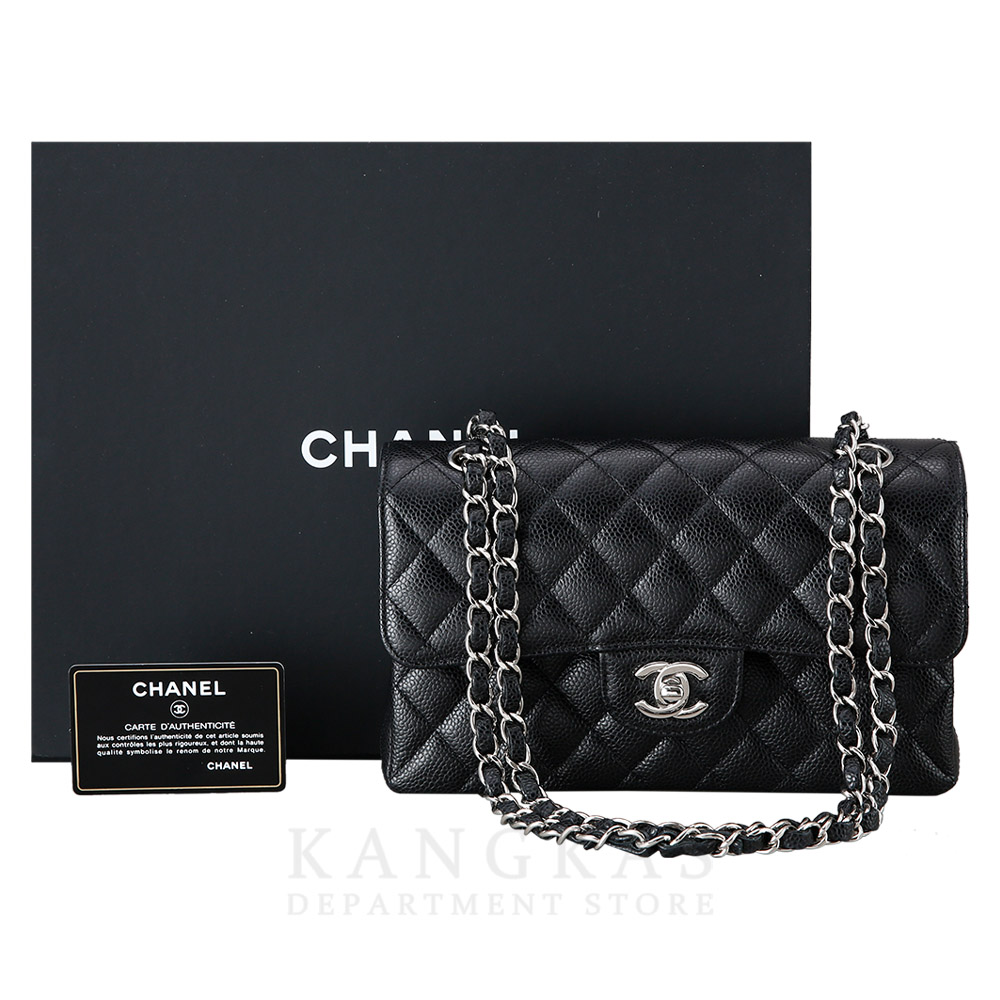 CHANEL(USED)샤넬 캐비어 클래식 스몰 플랩백