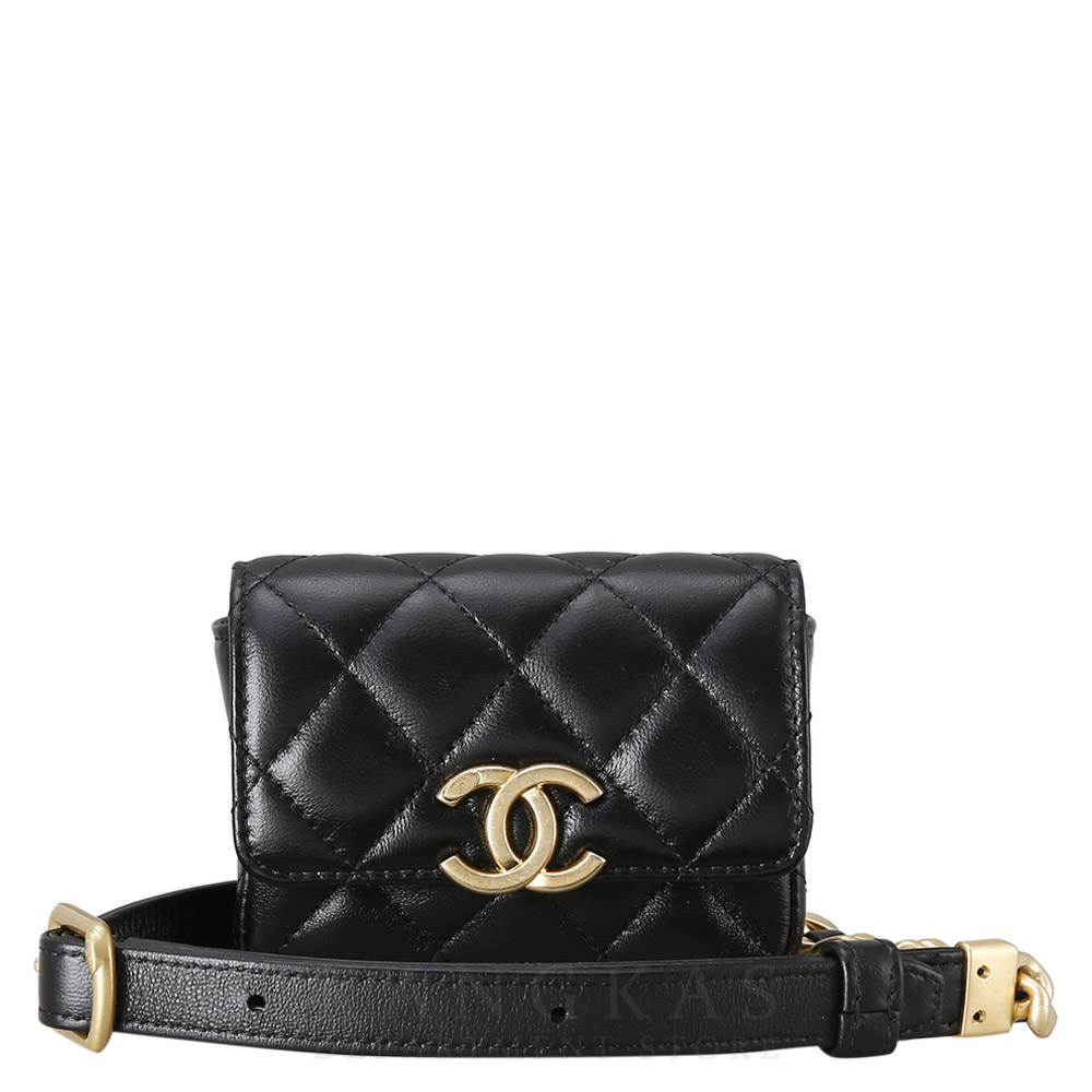 CHANEL(USED)샤넬 시즌 AS3222 베니티 케이스 탑 핸들백