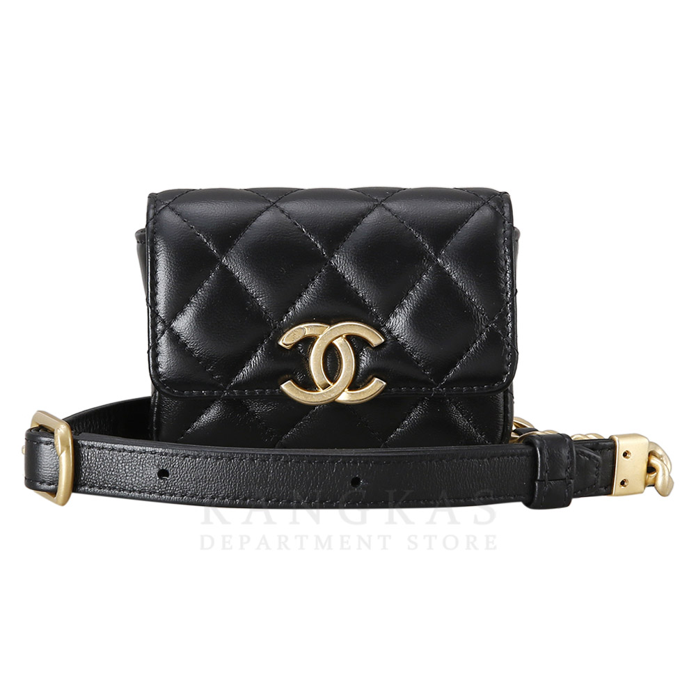 CHANEL(USED)샤넬 시즌 AS3222 베니티 케이스 탑 핸들백