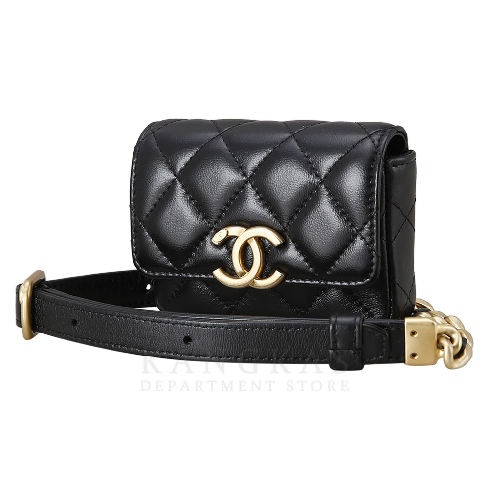 CHANEL(USED)샤넬 시즌 AS3222 베니티 케이스 탑 핸들백