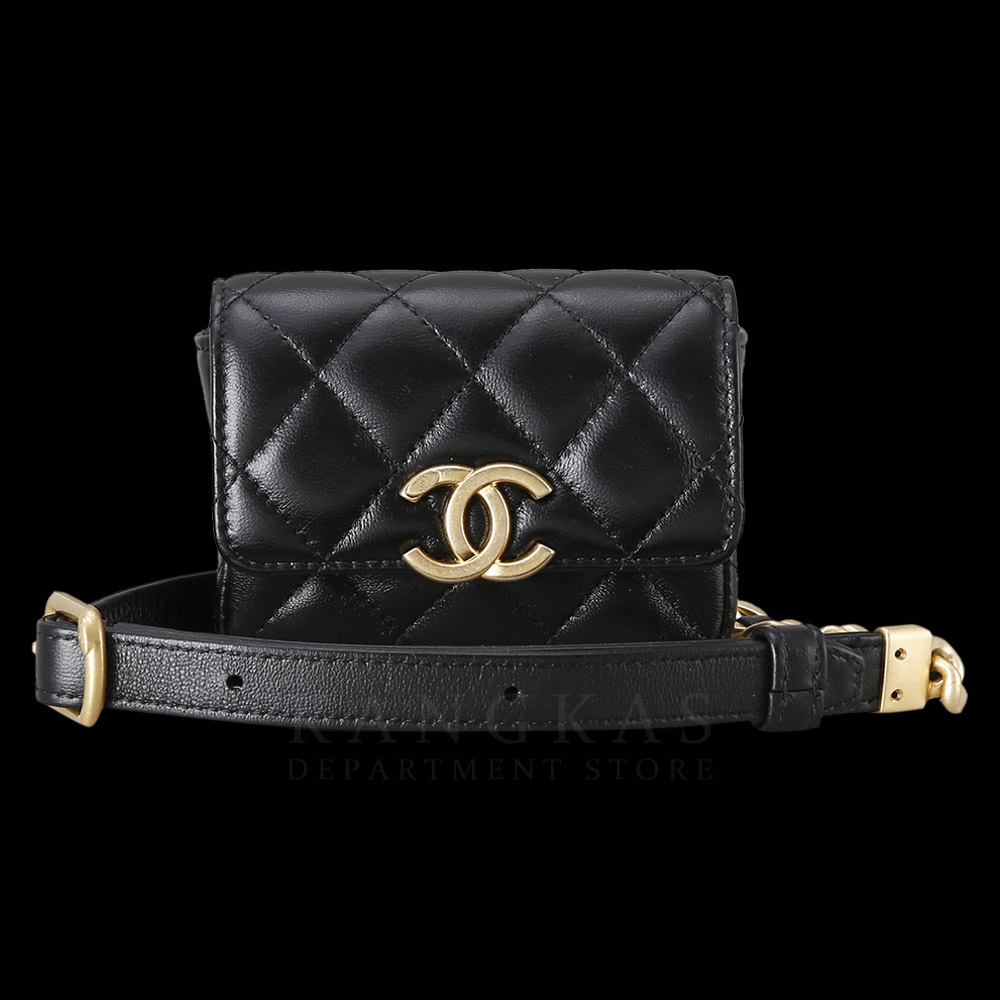CHANEL(USED)샤넬 시즌 AS3222 베니티 케이스 탑 핸들백