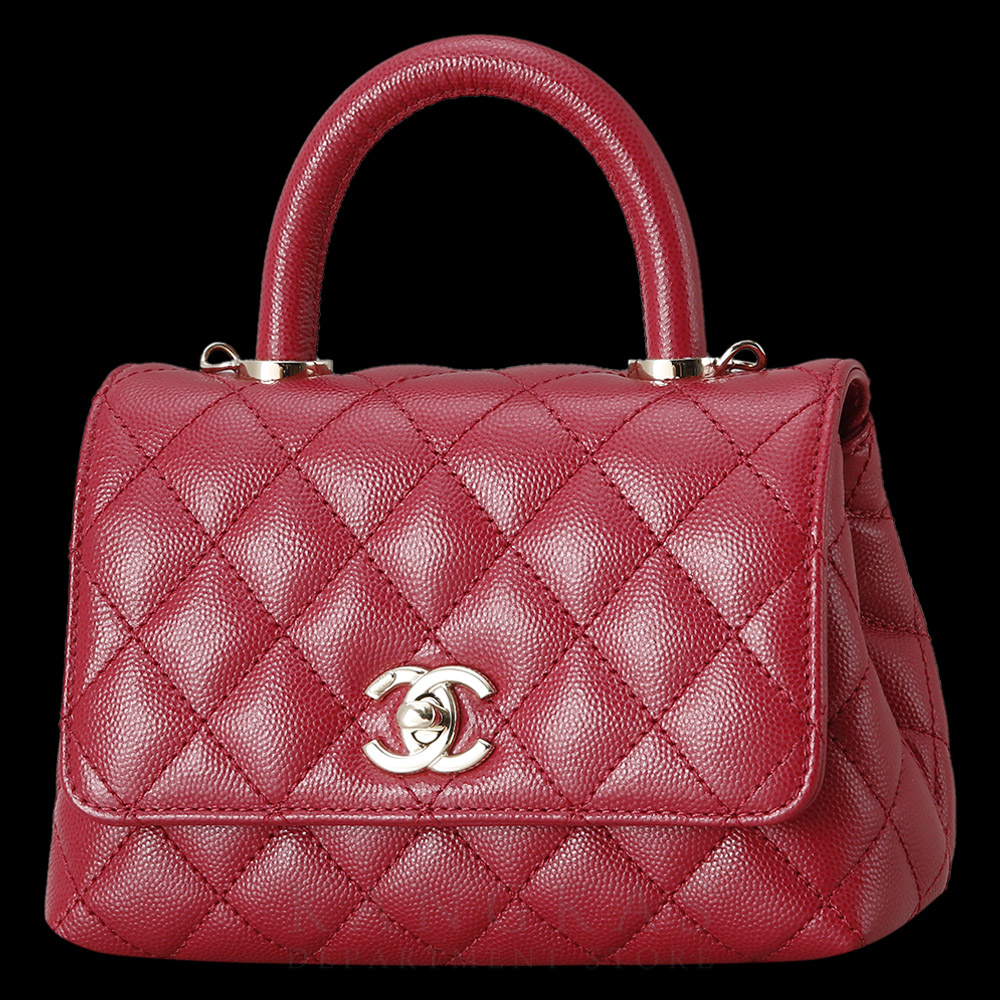 CHANEL(USED)샤넬 캐비어 코코핸들 미니