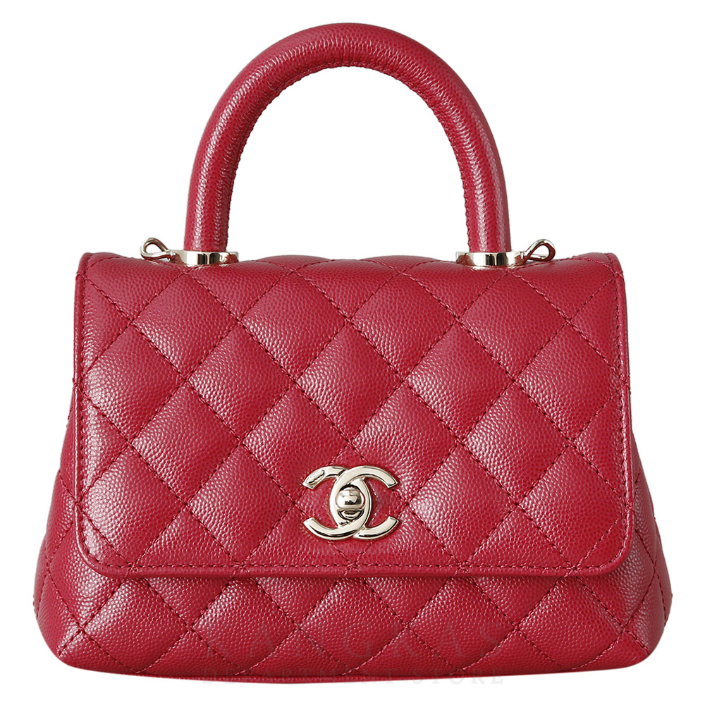 CHANEL(USED)샤넬 캐비어 코코핸들 미니