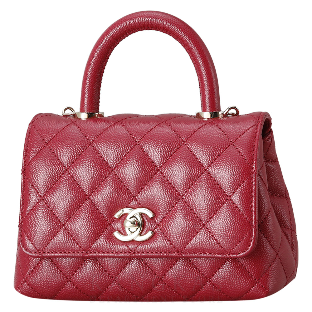 CHANEL(USED)샤넬 캐비어 코코핸들 미니