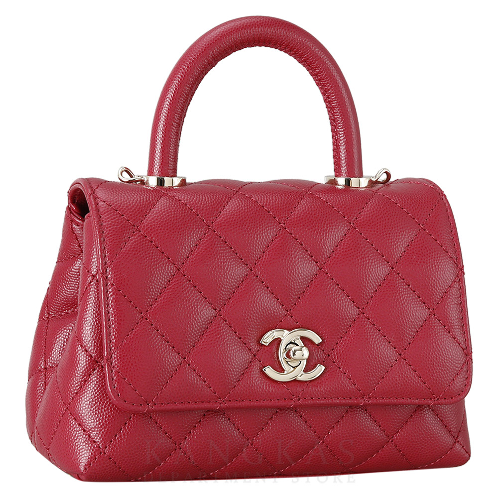 CHANEL(USED)샤넬 캐비어 코코핸들 미니