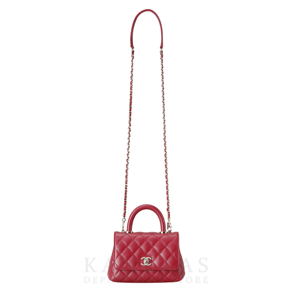 CHANEL(USED)샤넬 캐비어 코코핸들 미니