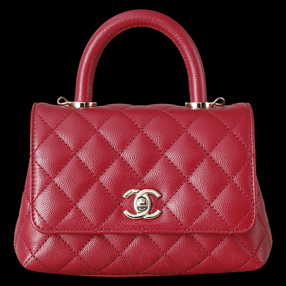 CHANEL(USED)샤넬 캐비어 코코핸들 미니