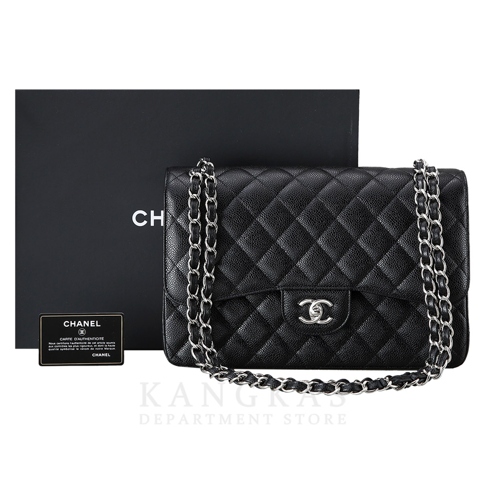 CHANEL(USED)샤넬 캐비어 클래식 라지 플랩백