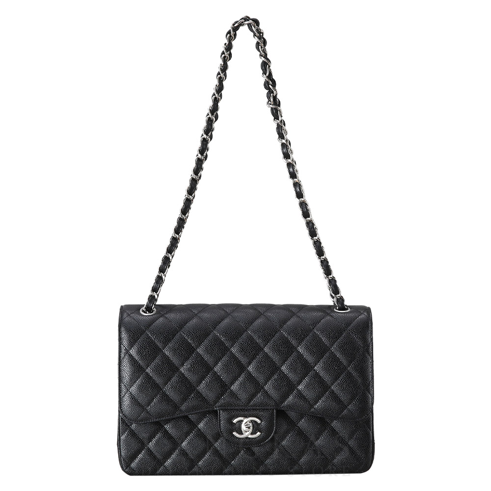 CHANEL(USED)샤넬 캐비어 클래식 라지 플랩백