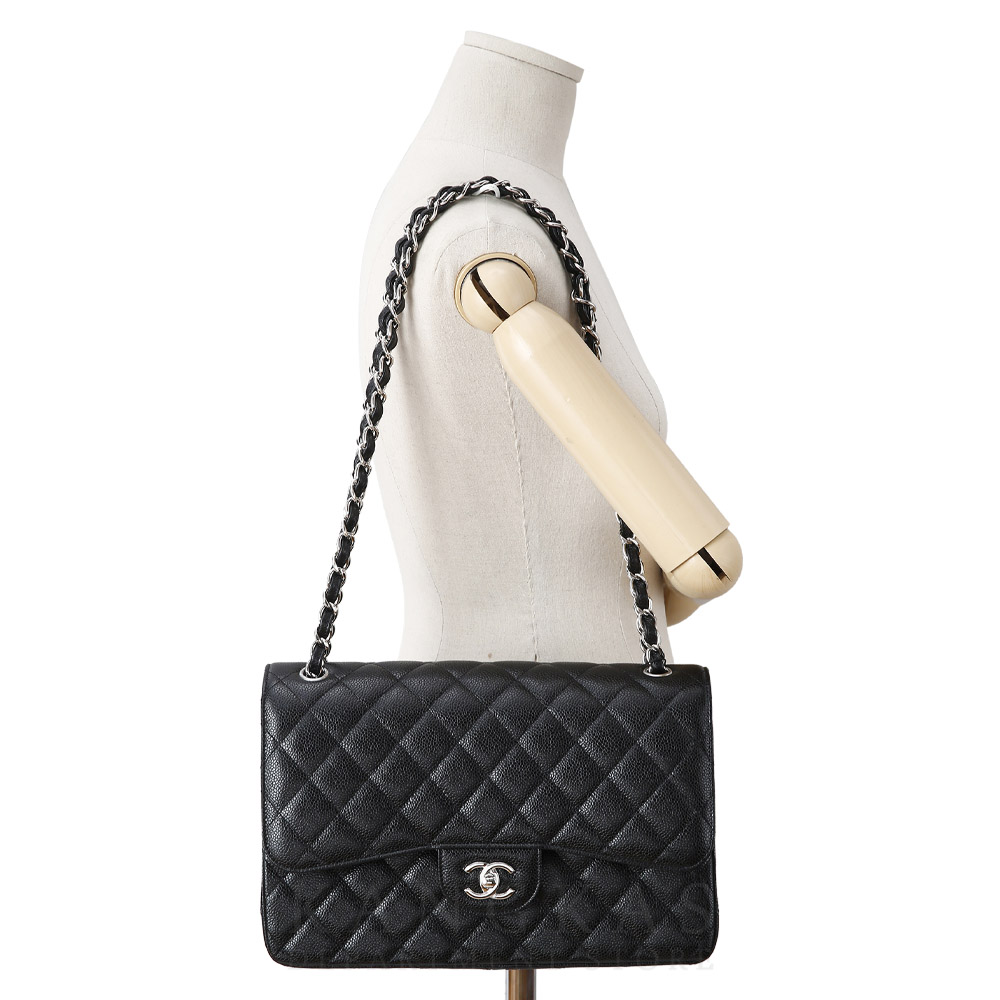 CHANEL(USED)샤넬 캐비어 클래식 라지 플랩백