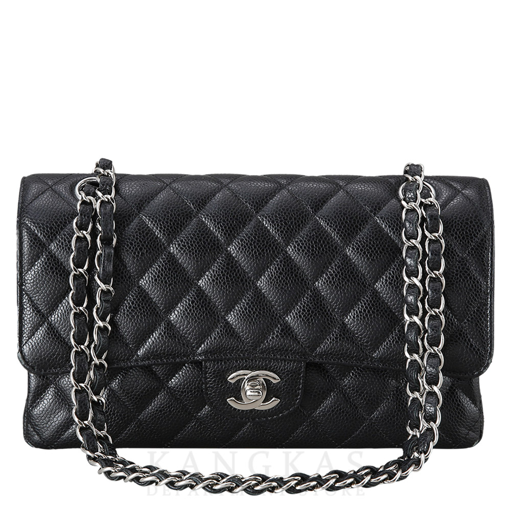 CHANEL(USED)샤넬 클래식 캐비어 미듐