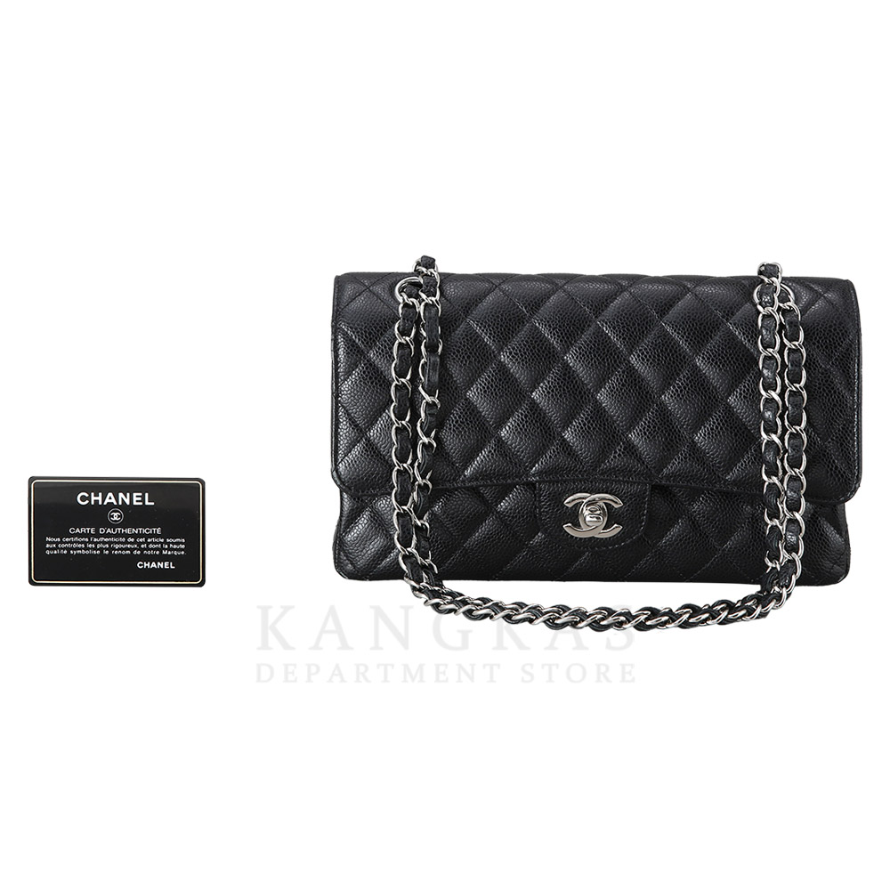 CHANEL(USED)샤넬 클래식 캐비어 미듐