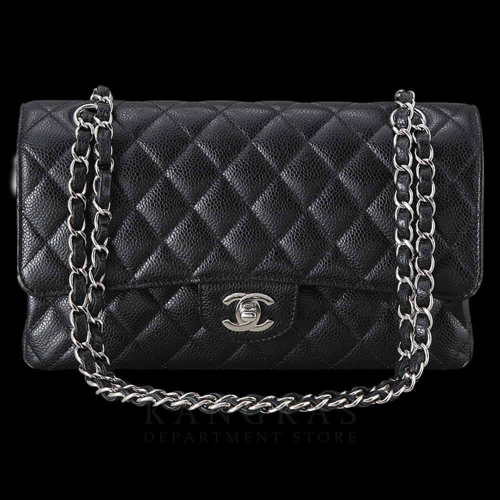 CHANEL(USED)샤넬 클래식 캐비어 미듐