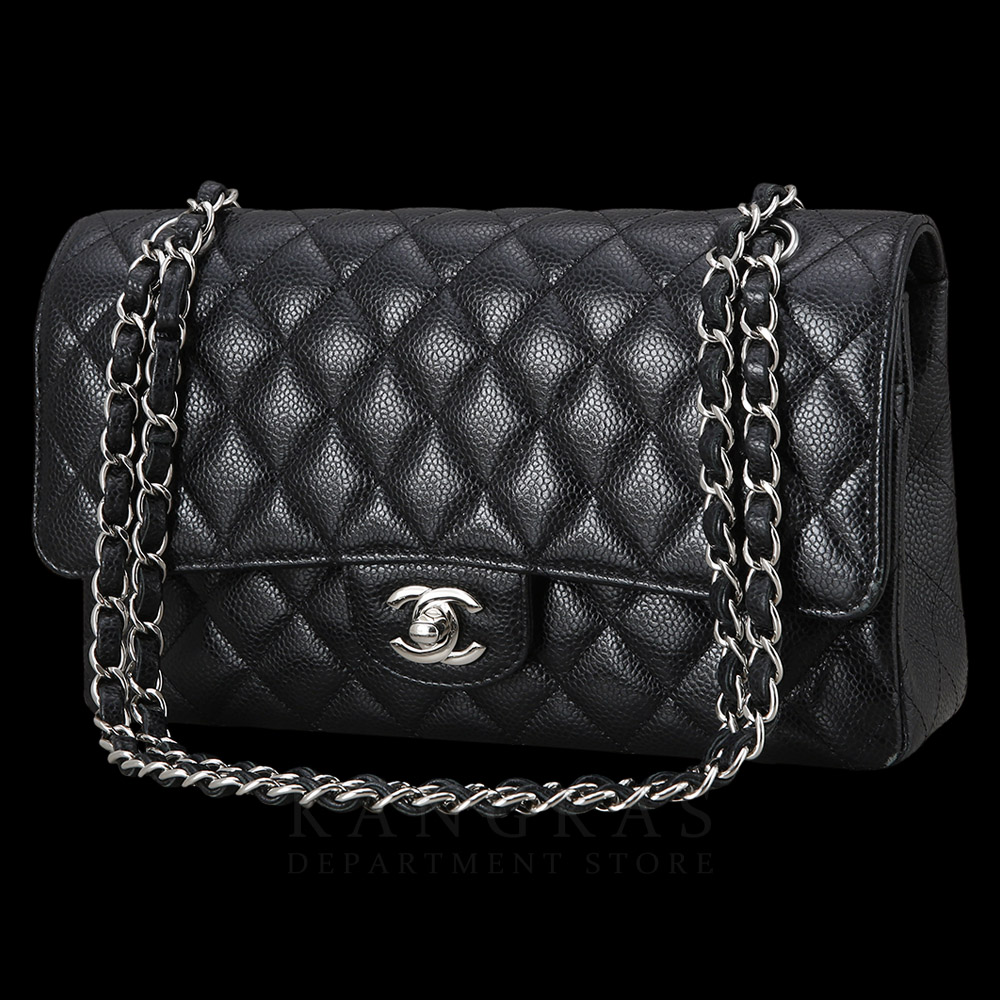 CHANEL(USED)샤넬 클래식 캐비어 미듐
