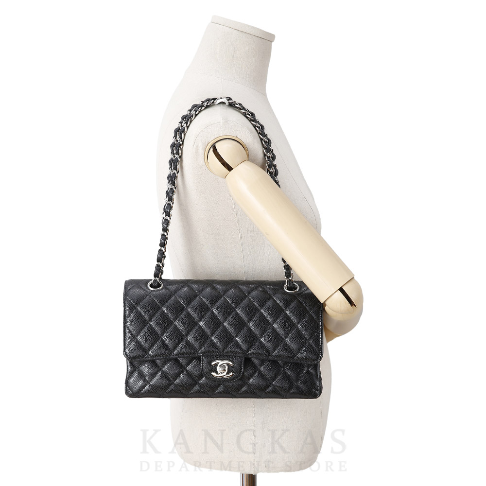 CHANEL(USED)샤넬 클래식 캐비어 미듐