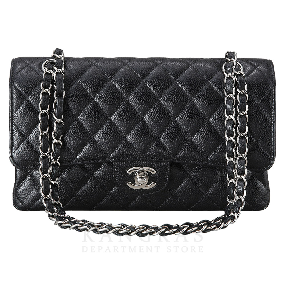 CHANEL(USED)샤넬 클래식 캐비어 미듐