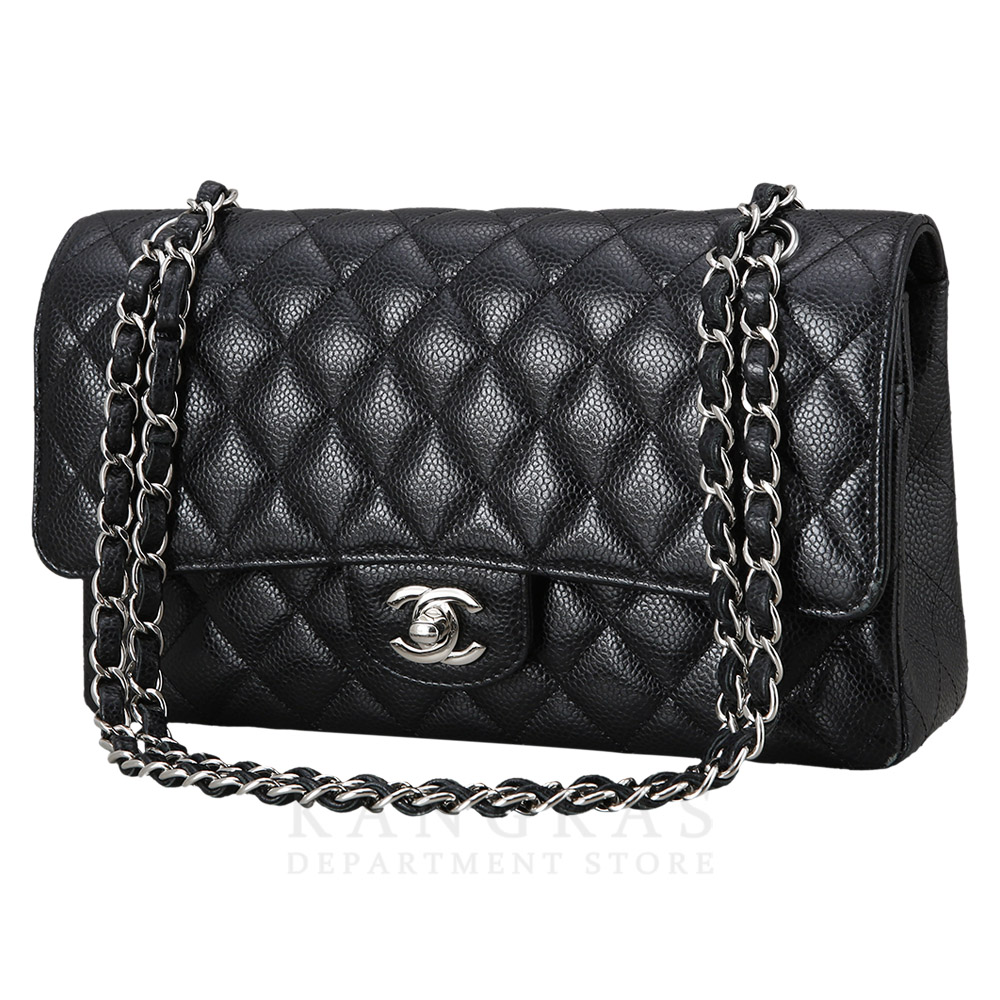 CHANEL(USED)샤넬 클래식 캐비어 미듐