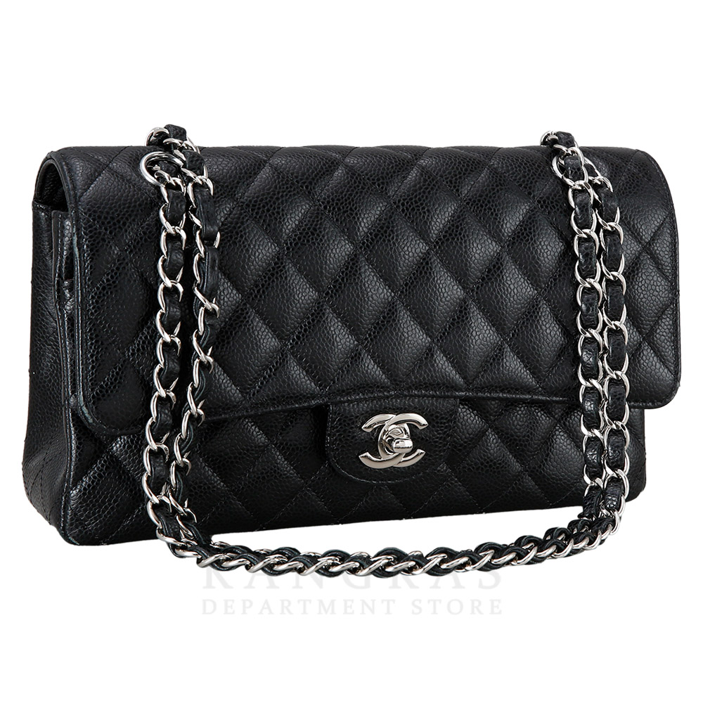 CHANEL(USED)샤넬 클래식 캐비어 미듐
