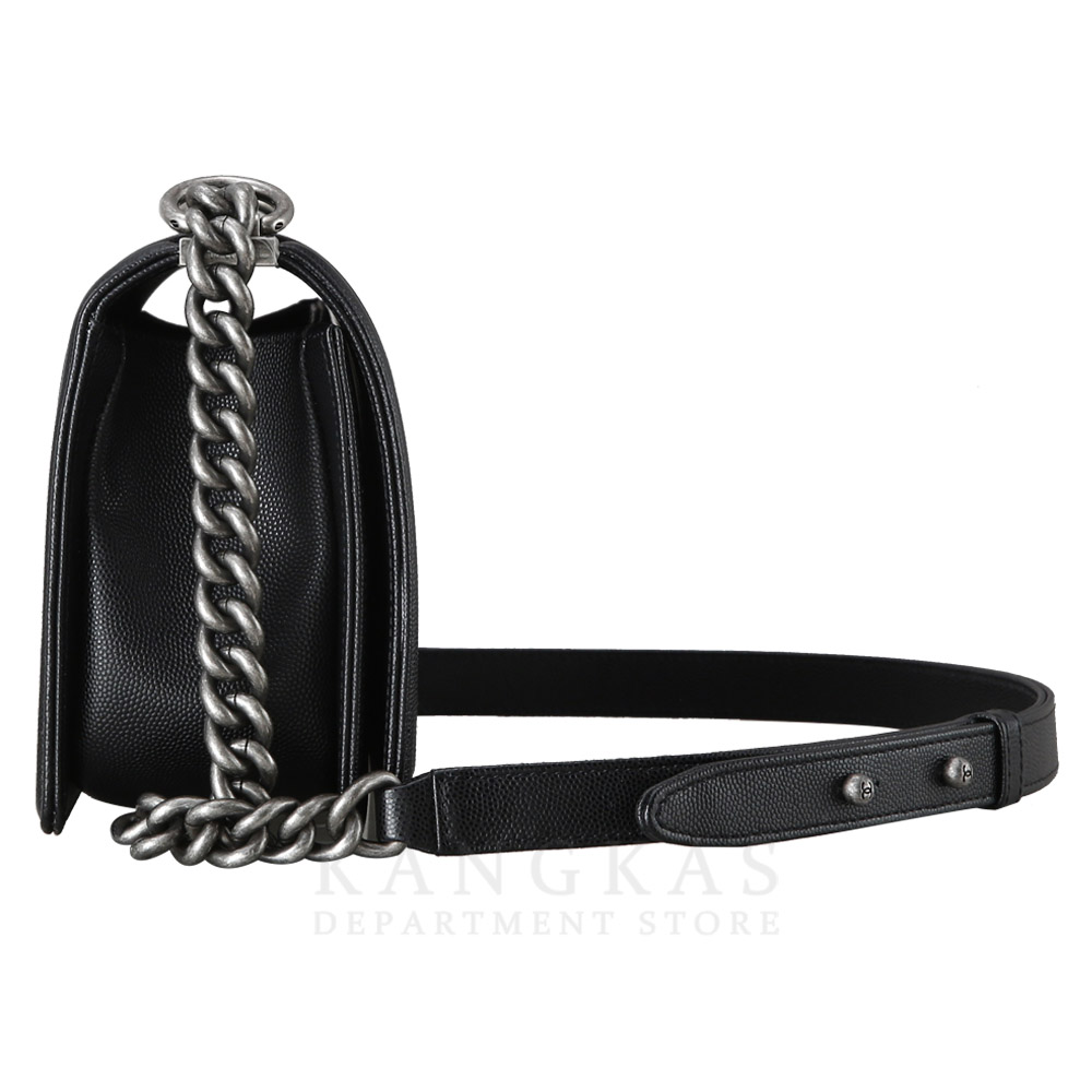 CHANEL(USED)샤넬 보이샤넬 캐비어 미듐