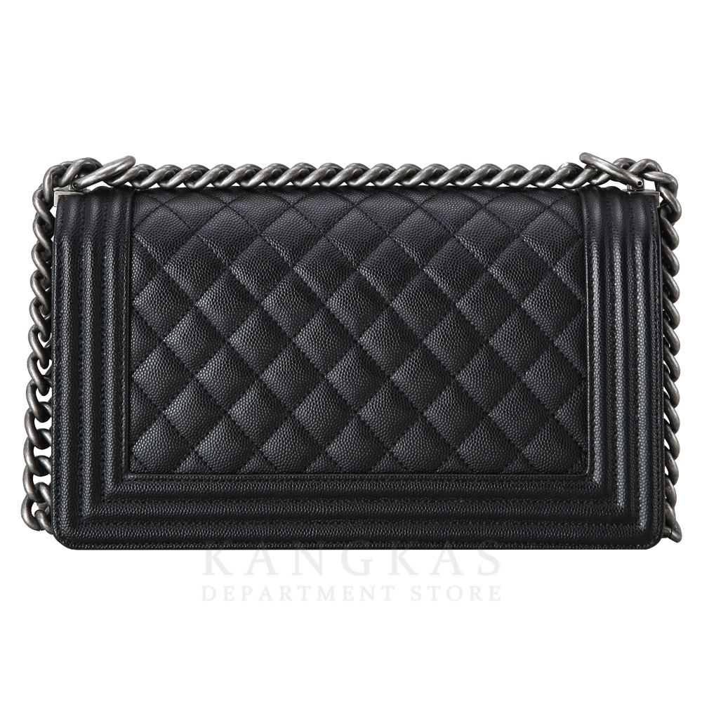 CHANEL(USED)샤넬 보이샤넬 캐비어 미듐