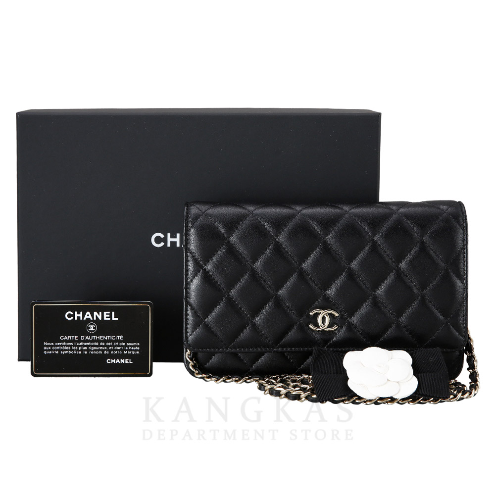 CHANEL(USED)샤넬 시즌 클래식 램스킨 WOC