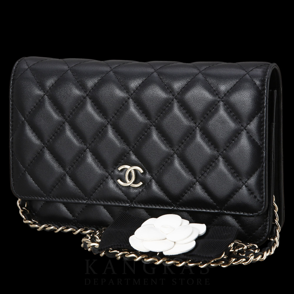 CHANEL(USED)샤넬 시즌 클래식 램스킨 WOC