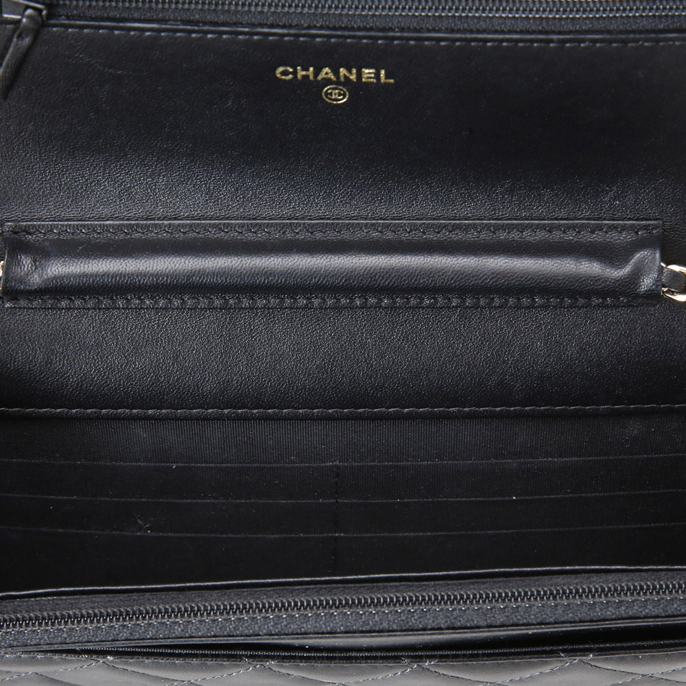 CHANEL(USED)샤넬 시즌 클래식 램스킨 WOC