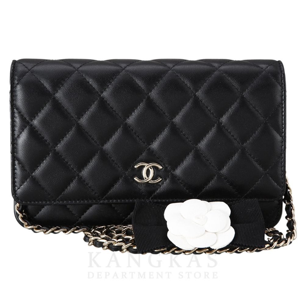 CHANEL(USED)샤넬 시즌 클래식 램스킨 WOC