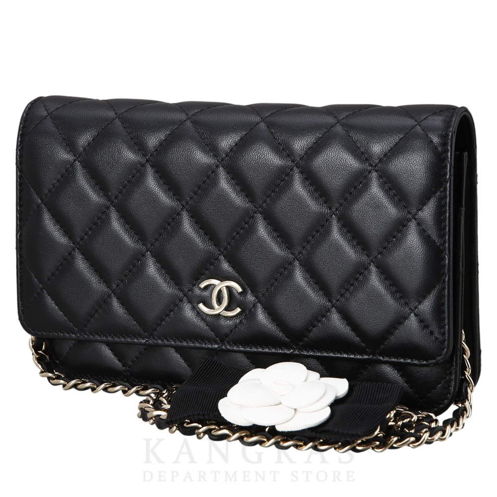 CHANEL(USED)샤넬 시즌 클래식 램스킨 WOC