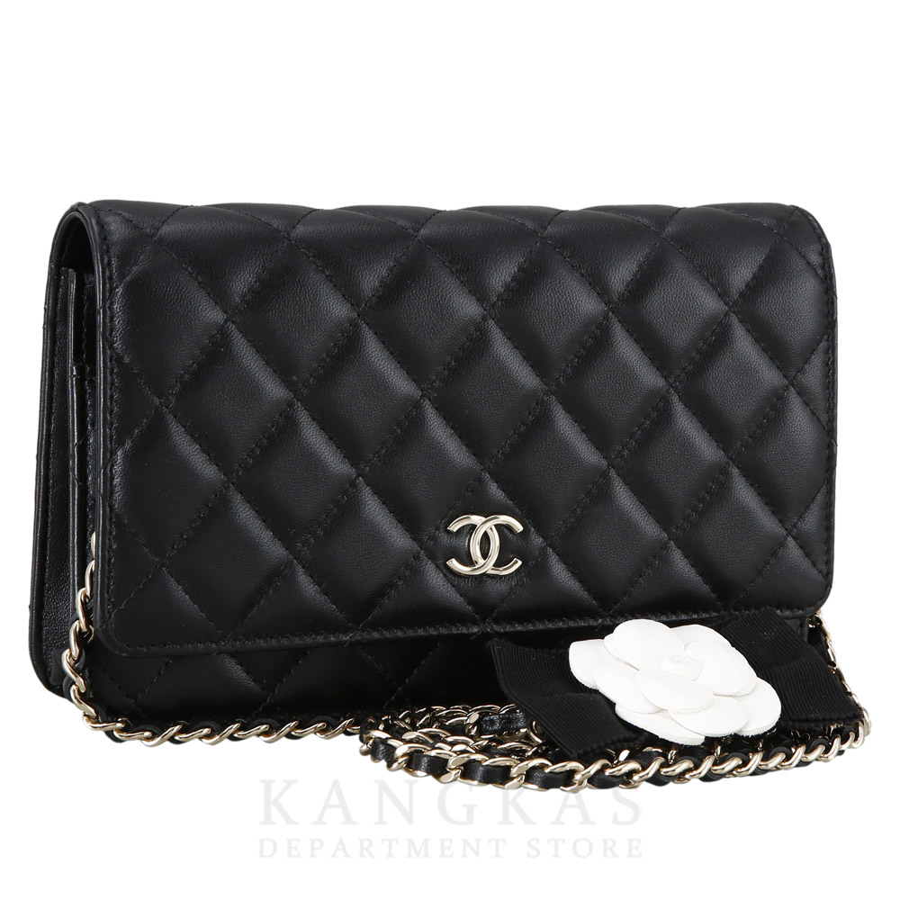 CHANEL(USED)샤넬 시즌 클래식 램스킨 WOC
