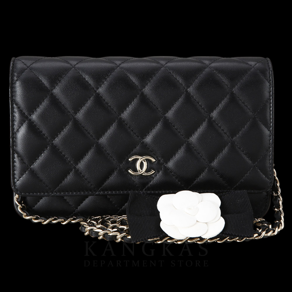 CHANEL(USED)샤넬 시즌 클래식 램스킨 WOC