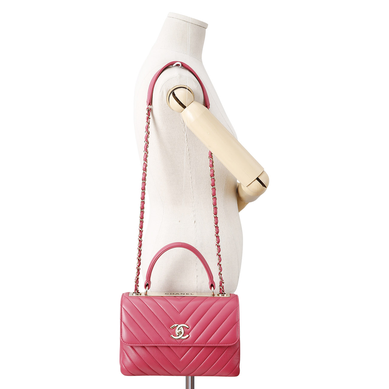 CHANEL(USED)샤넬 트렌드CC 쉐브론 스몰