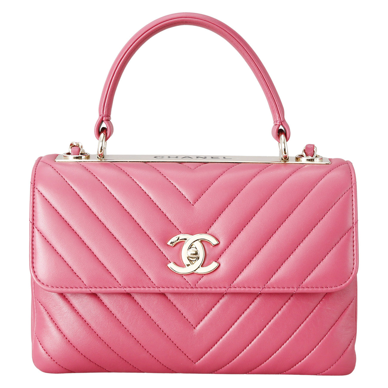 CHANEL(USED)샤넬 트렌드CC 쉐브론 스몰