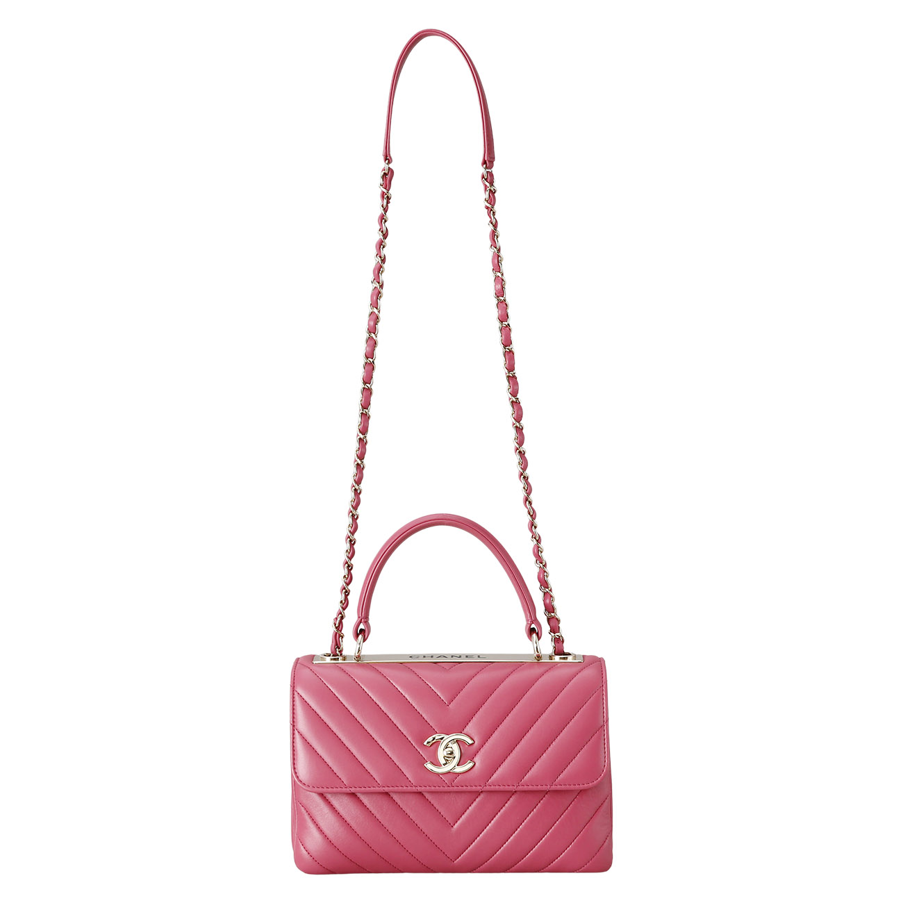 CHANEL(USED)샤넬 트렌드CC 쉐브론 스몰
