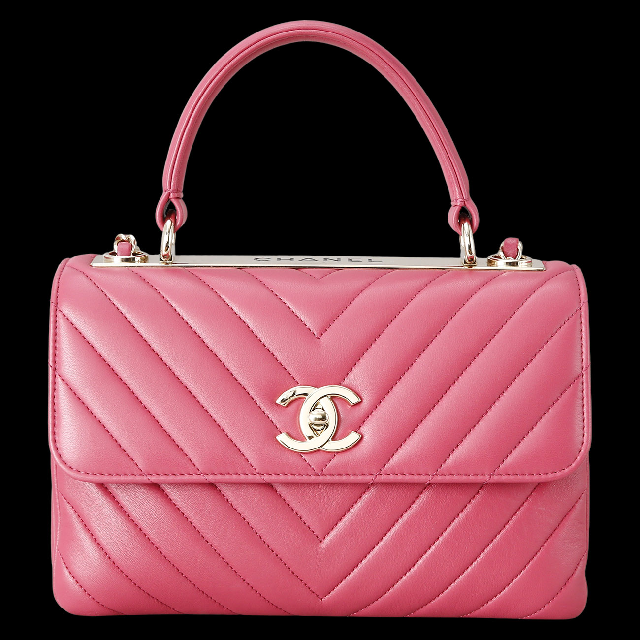CHANEL(USED)샤넬 트렌드CC 쉐브론 스몰
