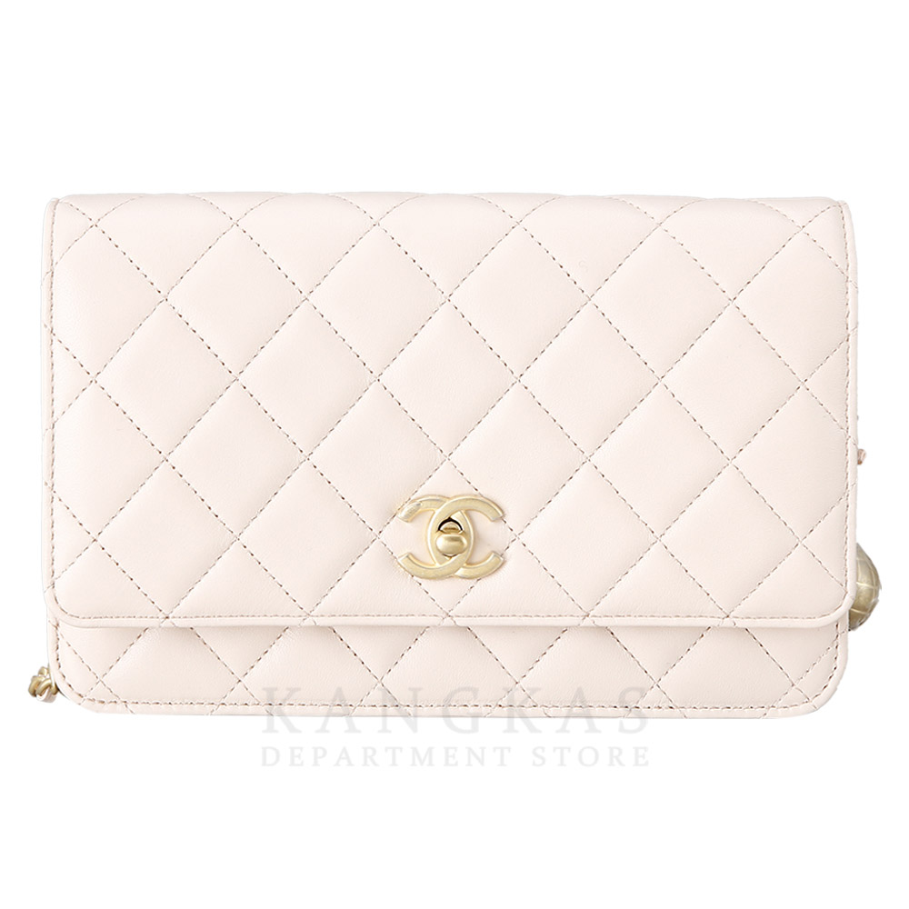 CHANEL(USED)샤넬 클래식 램스킨 골든볼 WOC