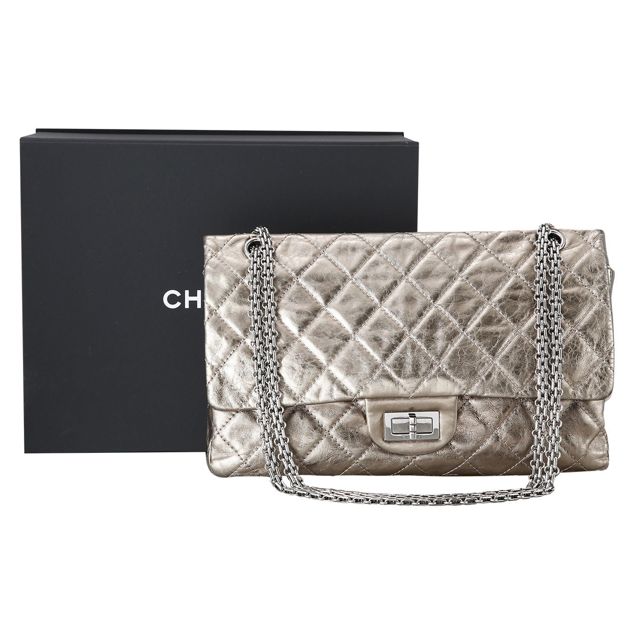 CHANEL(USED)샤넬 2.55 빈티지 라지 플랩백