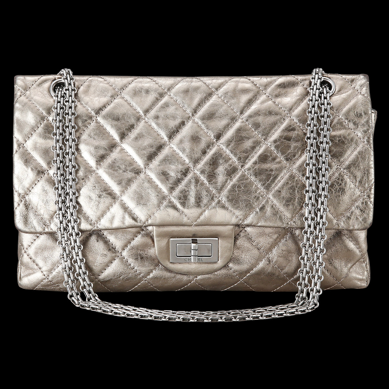 CHANEL(USED)샤넬 2.55 빈티지 라지 플랩백