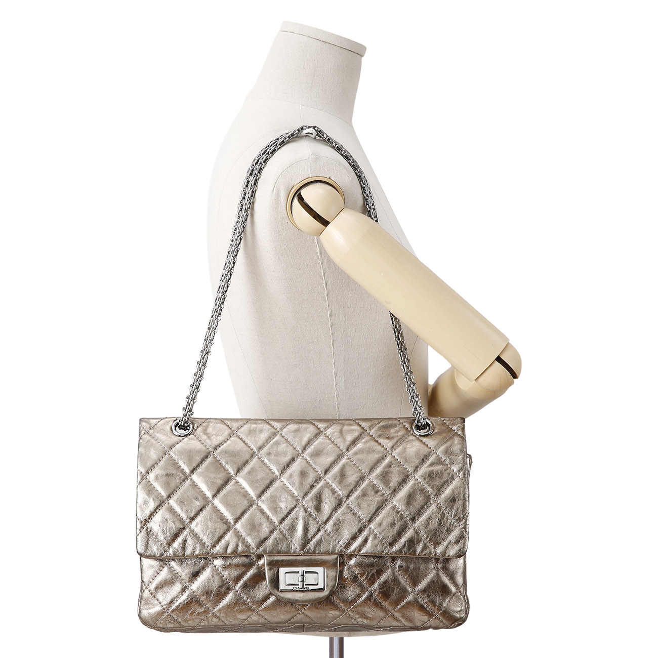 CHANEL(USED)샤넬 2.55 빈티지 라지 플랩백