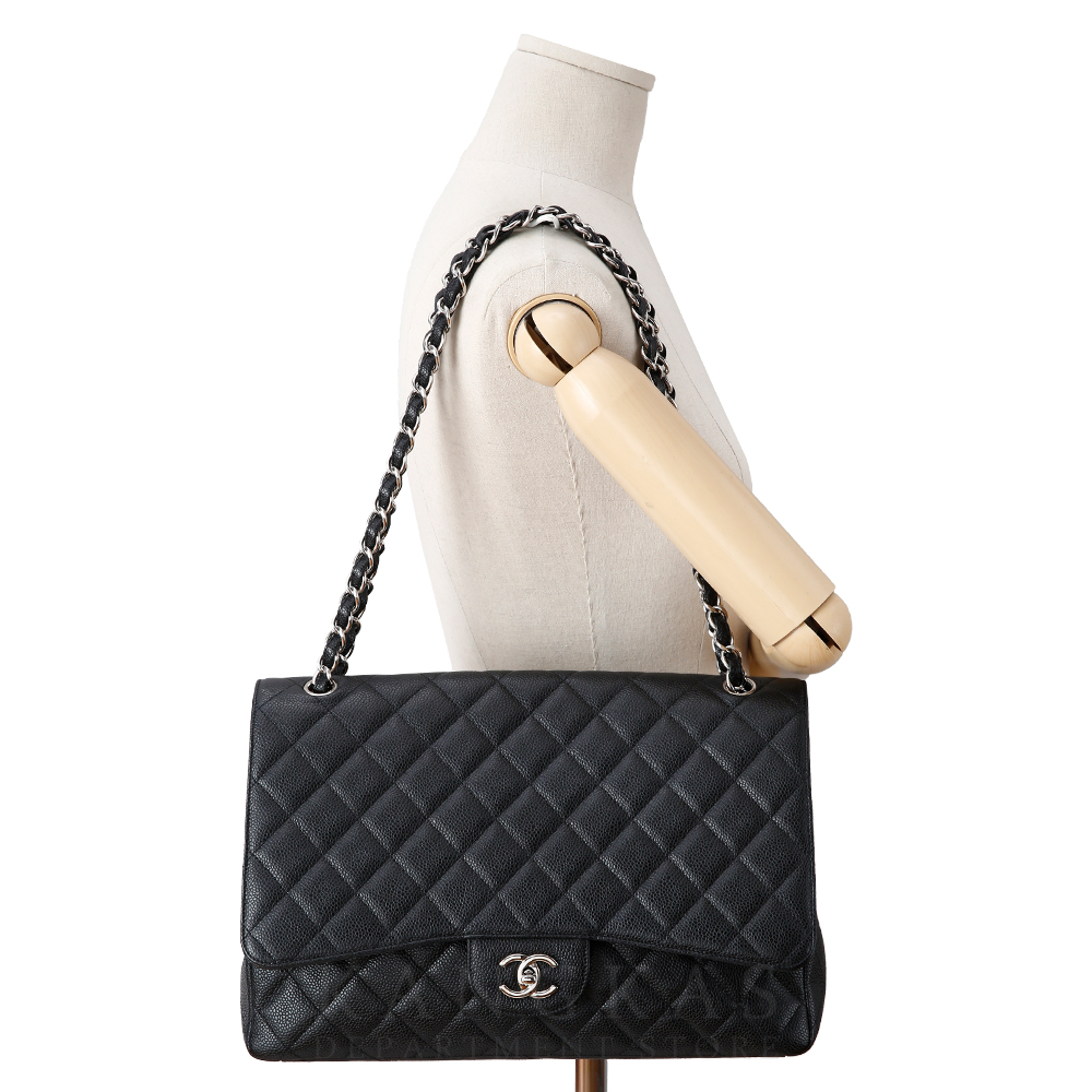CHANEL(USED)샤넬 캐비어 클래식 시즌 점보