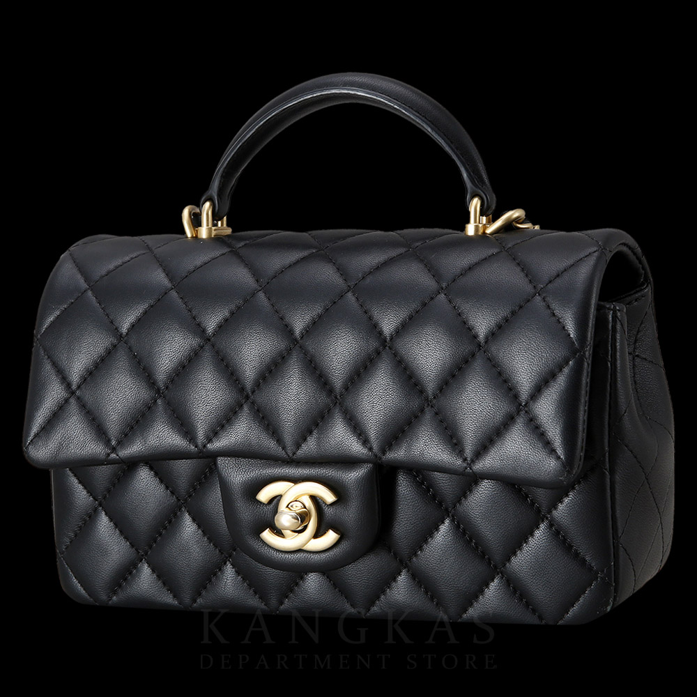 CHANEL(USED)샤넬 뉴미니 탑핸들 크로스백
