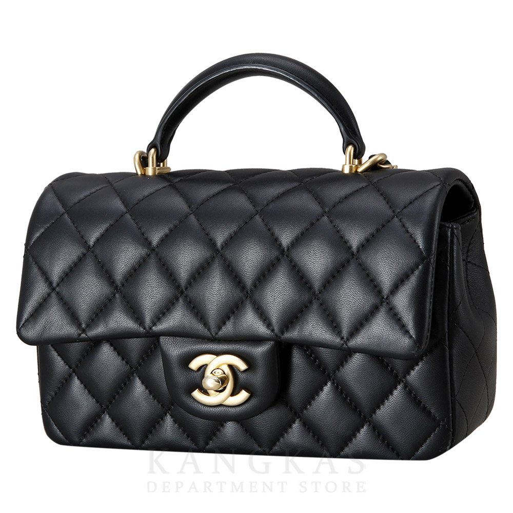 CHANEL(USED)샤넬 뉴미니 탑핸들 크로스백