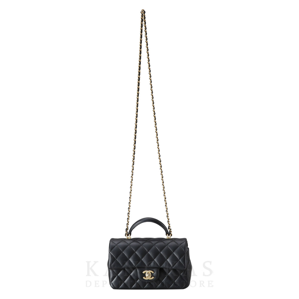 CHANEL(USED)샤넬 뉴미니 탑핸들 크로스백