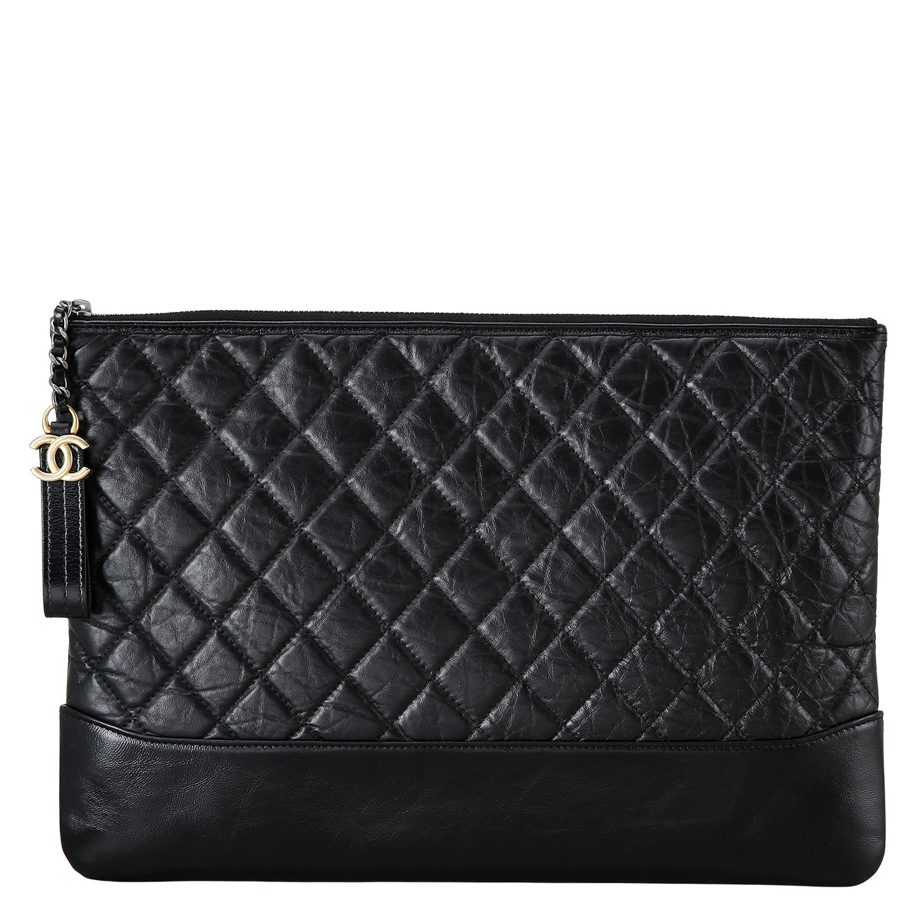 CHANEL(USED)샤넬 가브리엘 카프스킨 클러치 라지