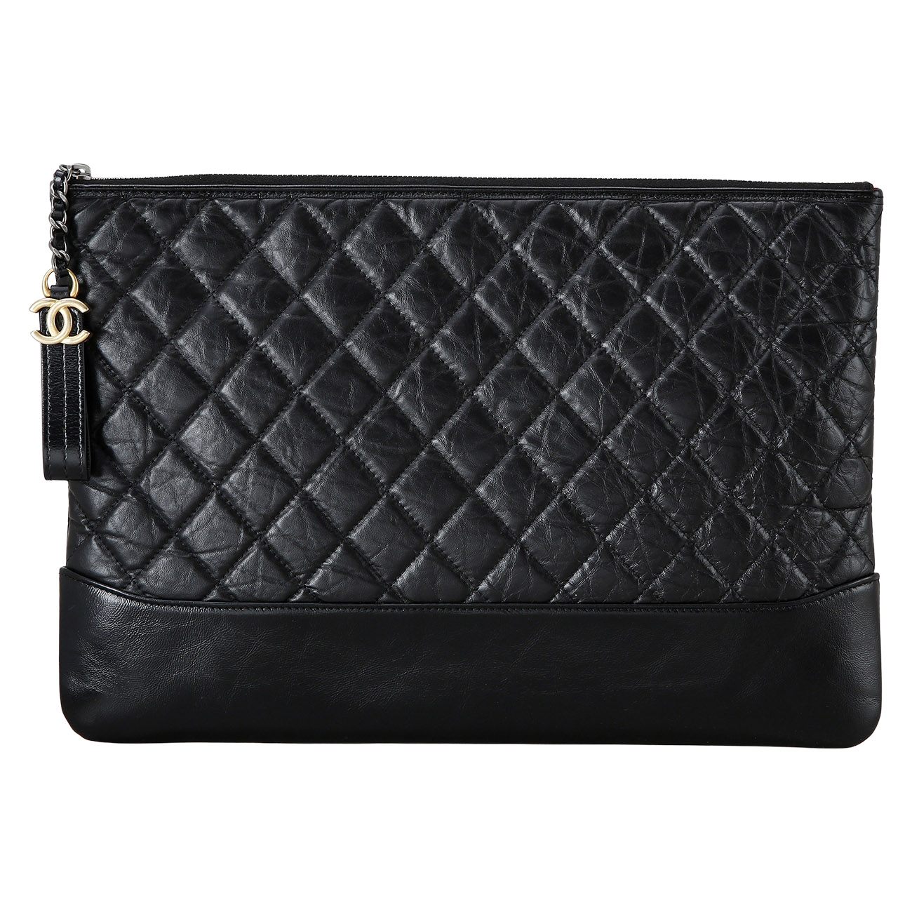 CHANEL(USED)샤넬 가브리엘 카프스킨 클러치 라지