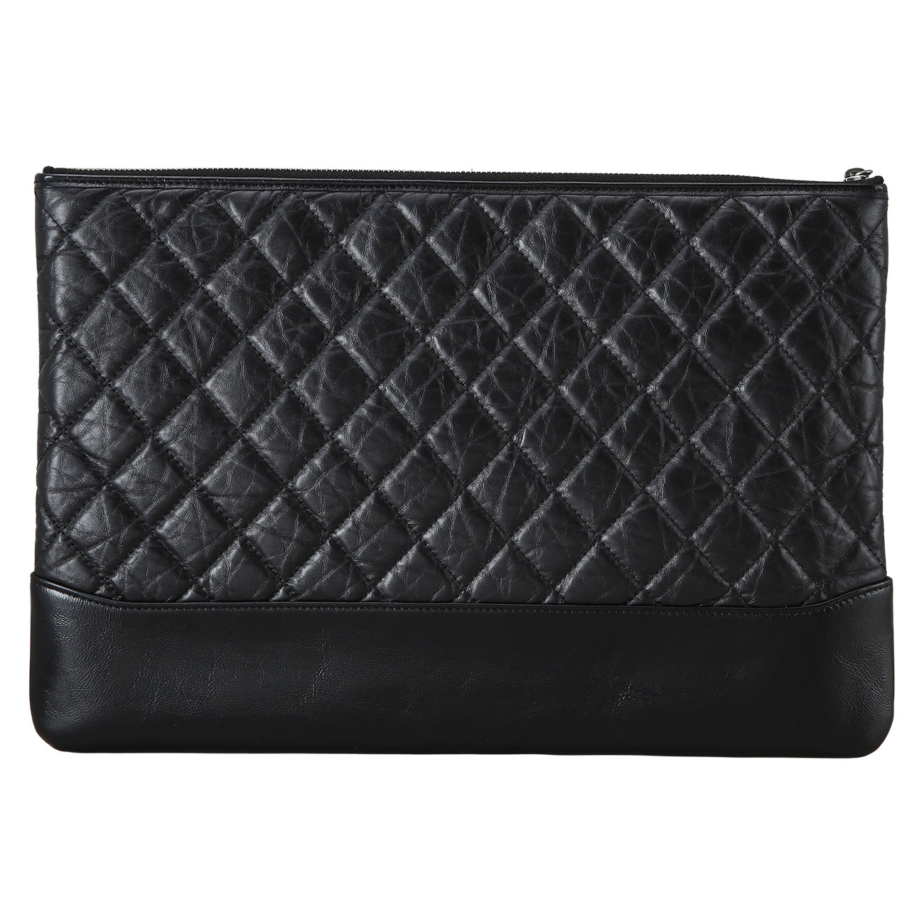 CHANEL(USED)샤넬 가브리엘 카프스킨 클러치 라지
