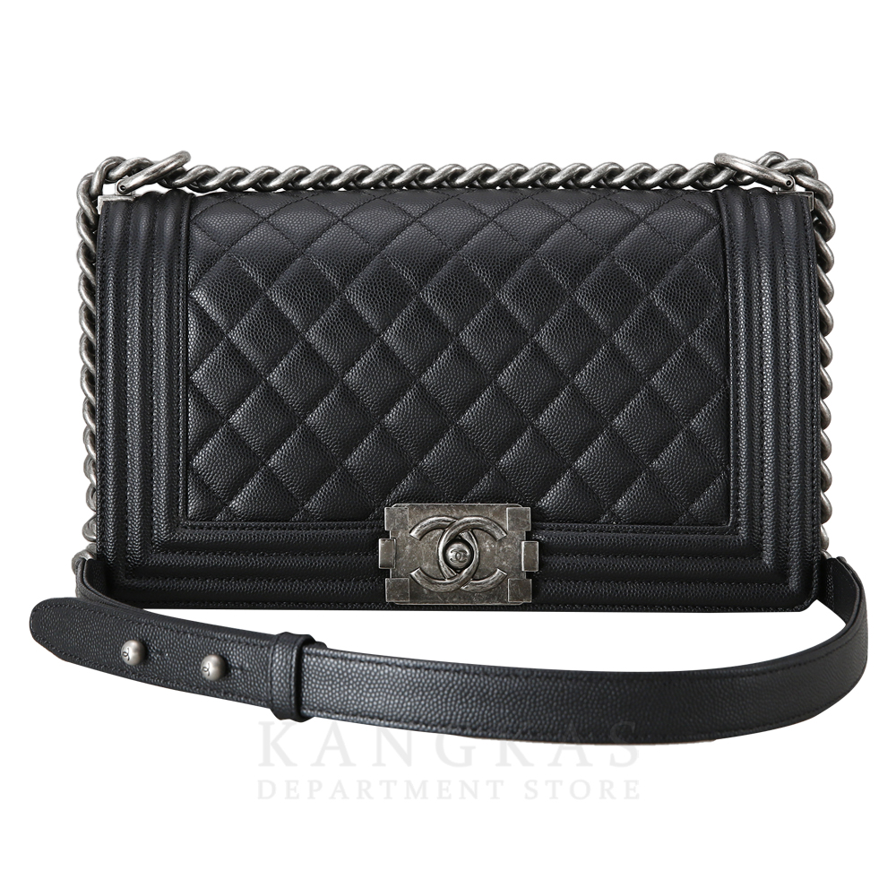 CHANEL(USED)샤넬 캐비어 보이샤넬 미듐 @@@@@