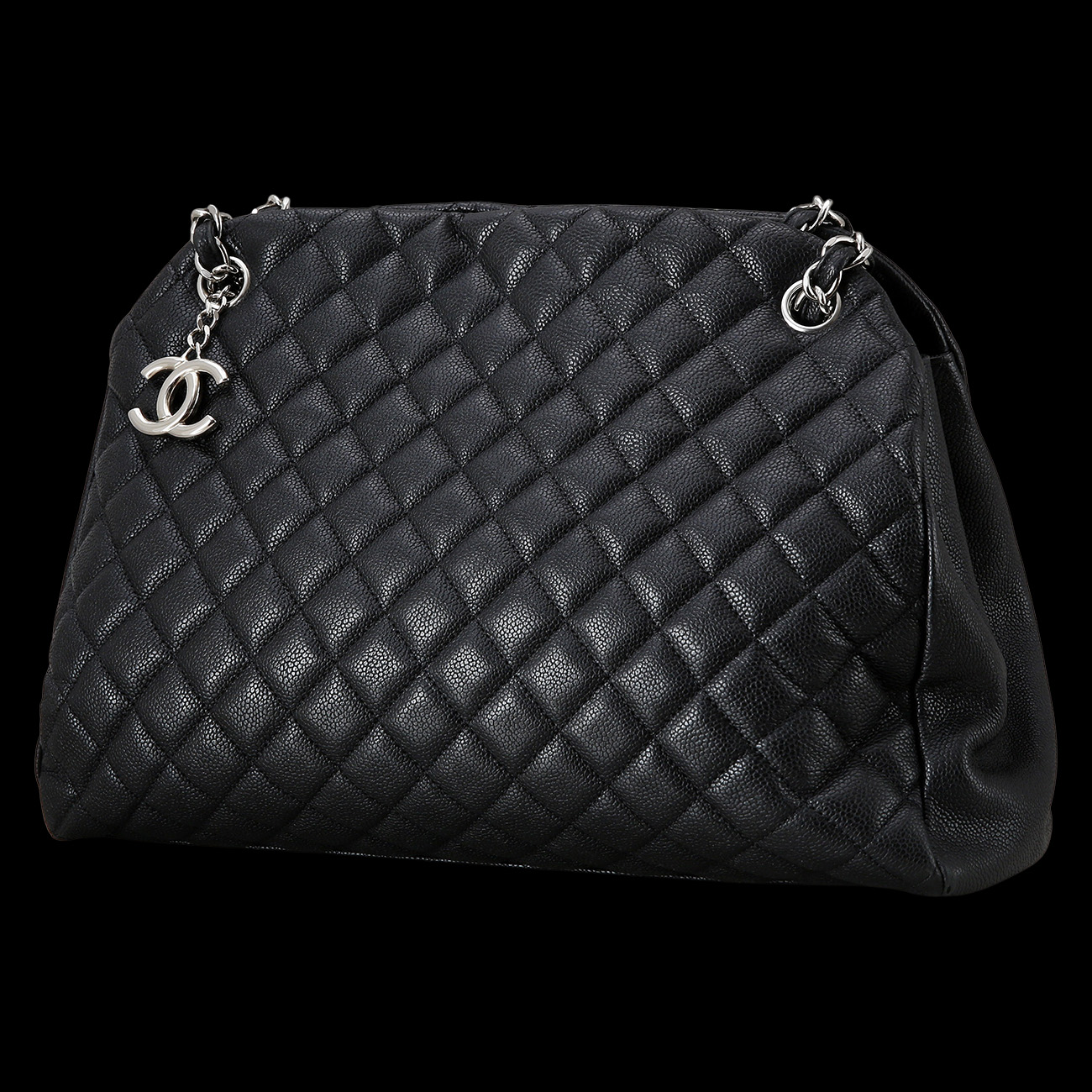 CHANEL(USED)샤넬 캐비어 마드모아젤 볼링백